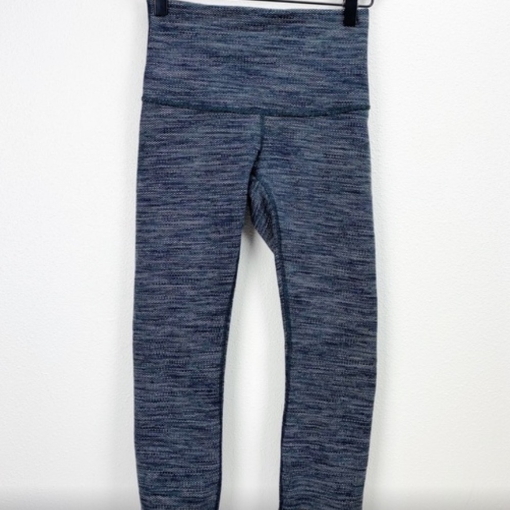 Lululemon High Rise Wunder Under Crop Leggings 4